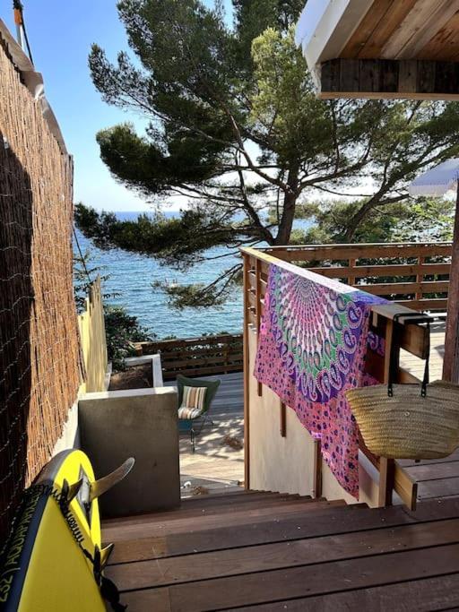 Cabanon Moderne, Les Pieds Dans L'Eau, 2 Chambres Le Pradet Exterior foto