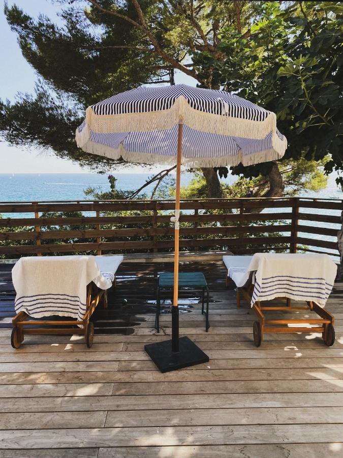 Cabanon Moderne, Les Pieds Dans L'Eau, 2 Chambres Le Pradet Exterior foto